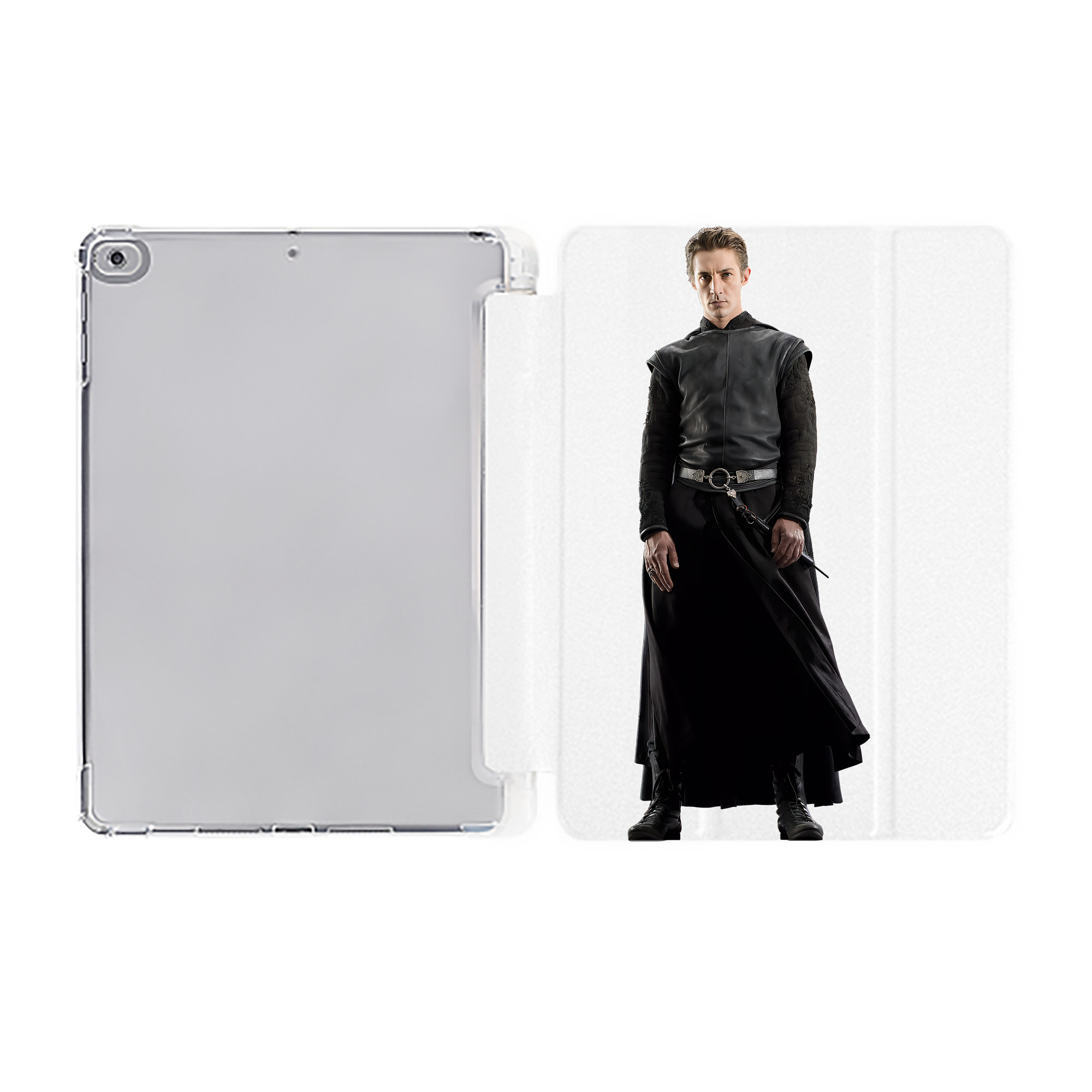 （画像用） Harry Potter ハリー・ポッターシリーズ IPad ケース ペン収納付き 三つ折りスタンド PUレザー×シリコン 対応機種9.5/10.5/10.9インチ